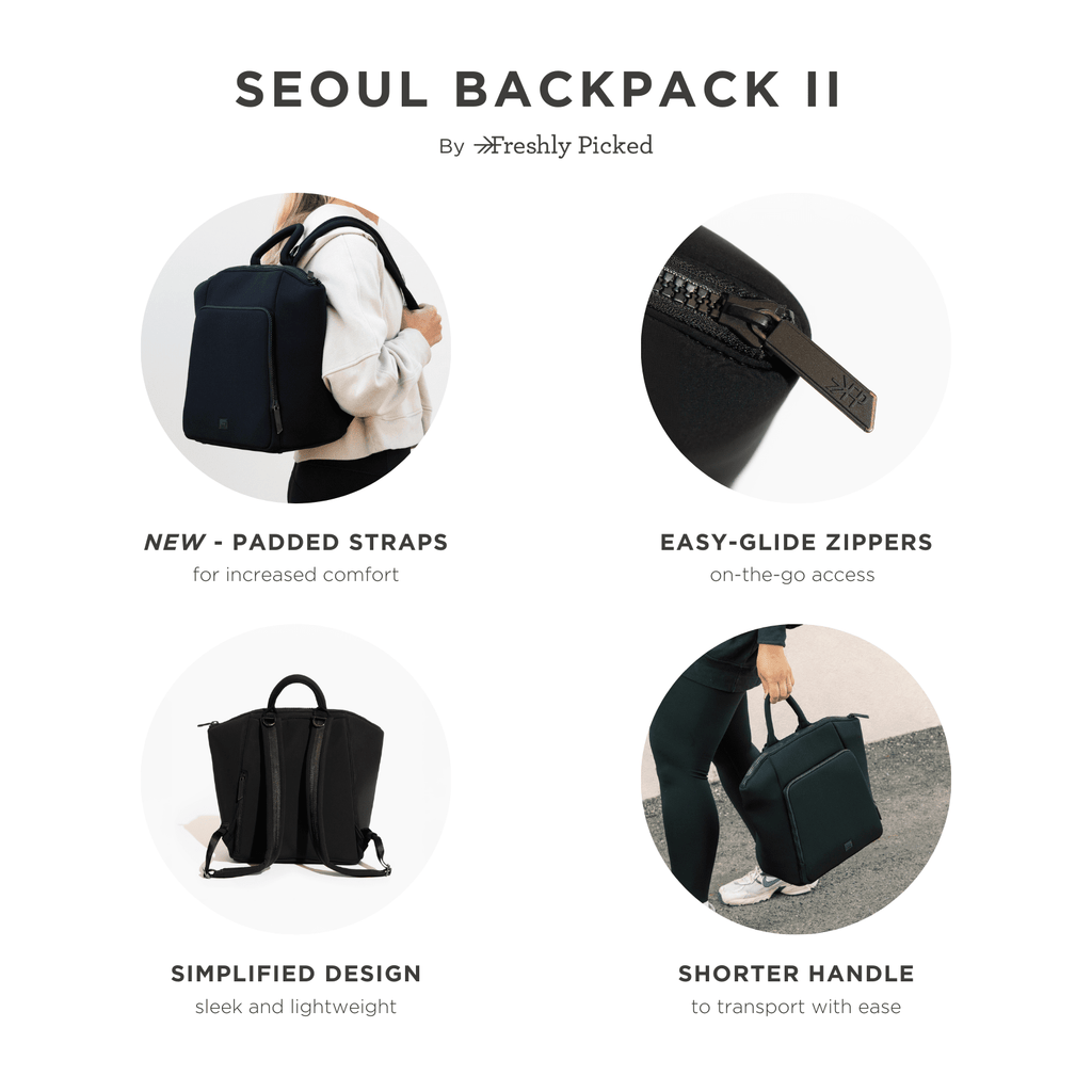 Freshly Picked Aspen Seoul Diaper Bag II in - Seoul Backpack photo