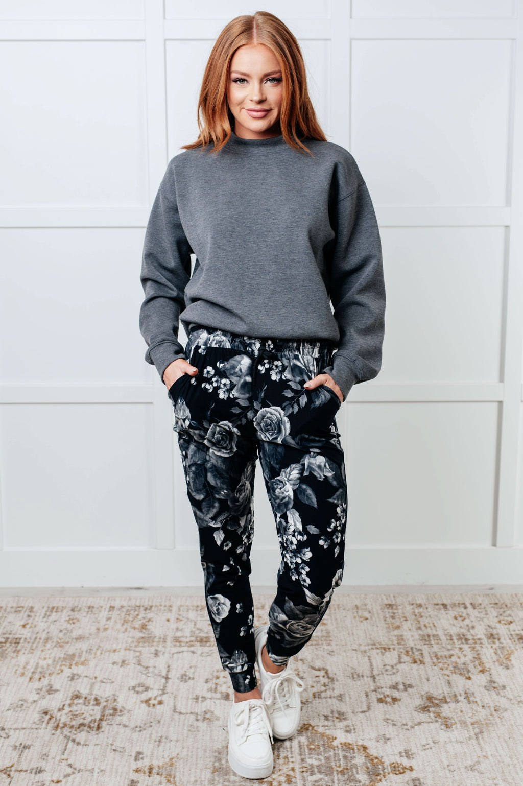 Settle In Mock Neck Sweatshirt in - Tops photo
