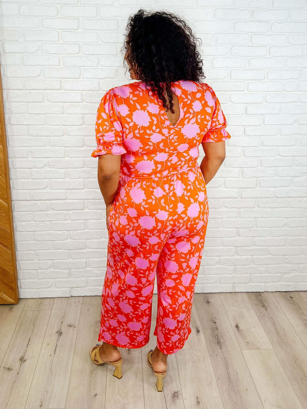 She's got Mojo Puff Sleeve Jumpsuit in - Womens photo