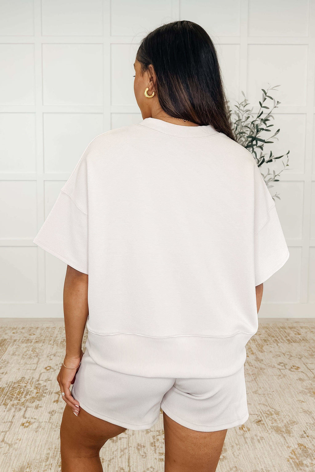 Slow Sunday Ribbed Knit Set in Sand Beige - SwagglyLife Home & Fashion