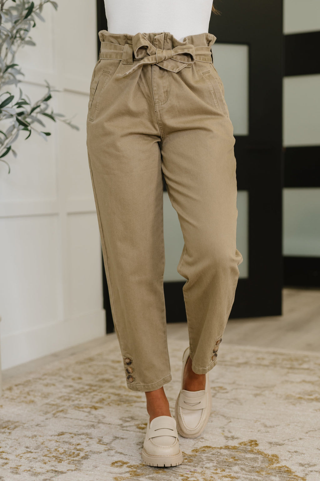 Streets of Serenade High Waist Trousers in - Womens photo