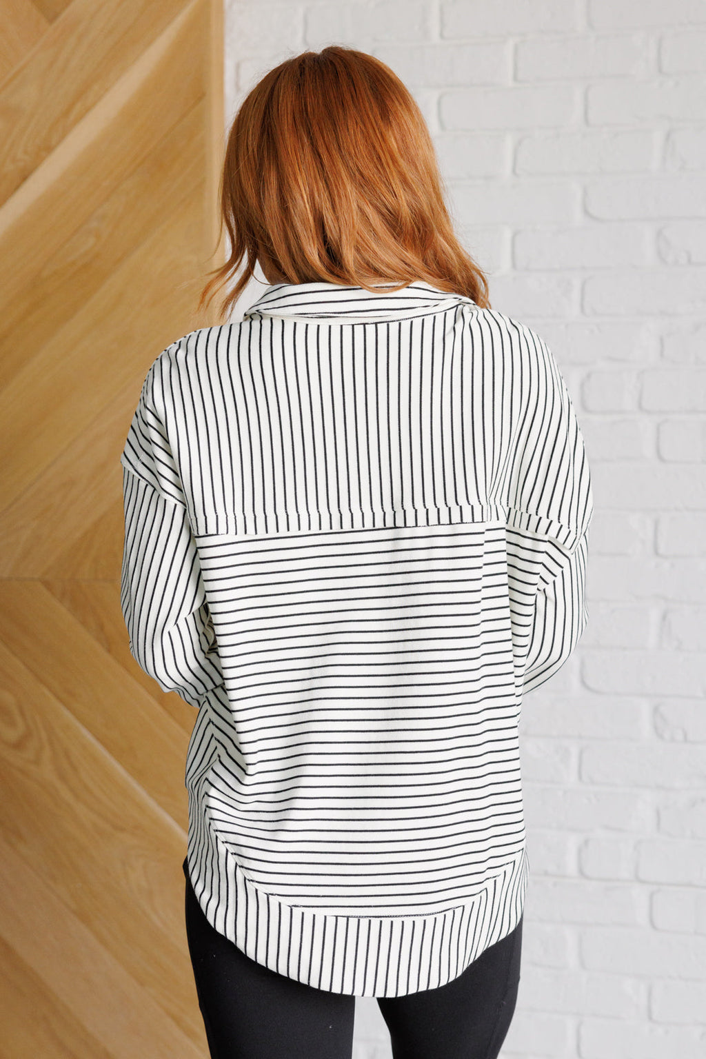 Striped Serendipity Pullover -