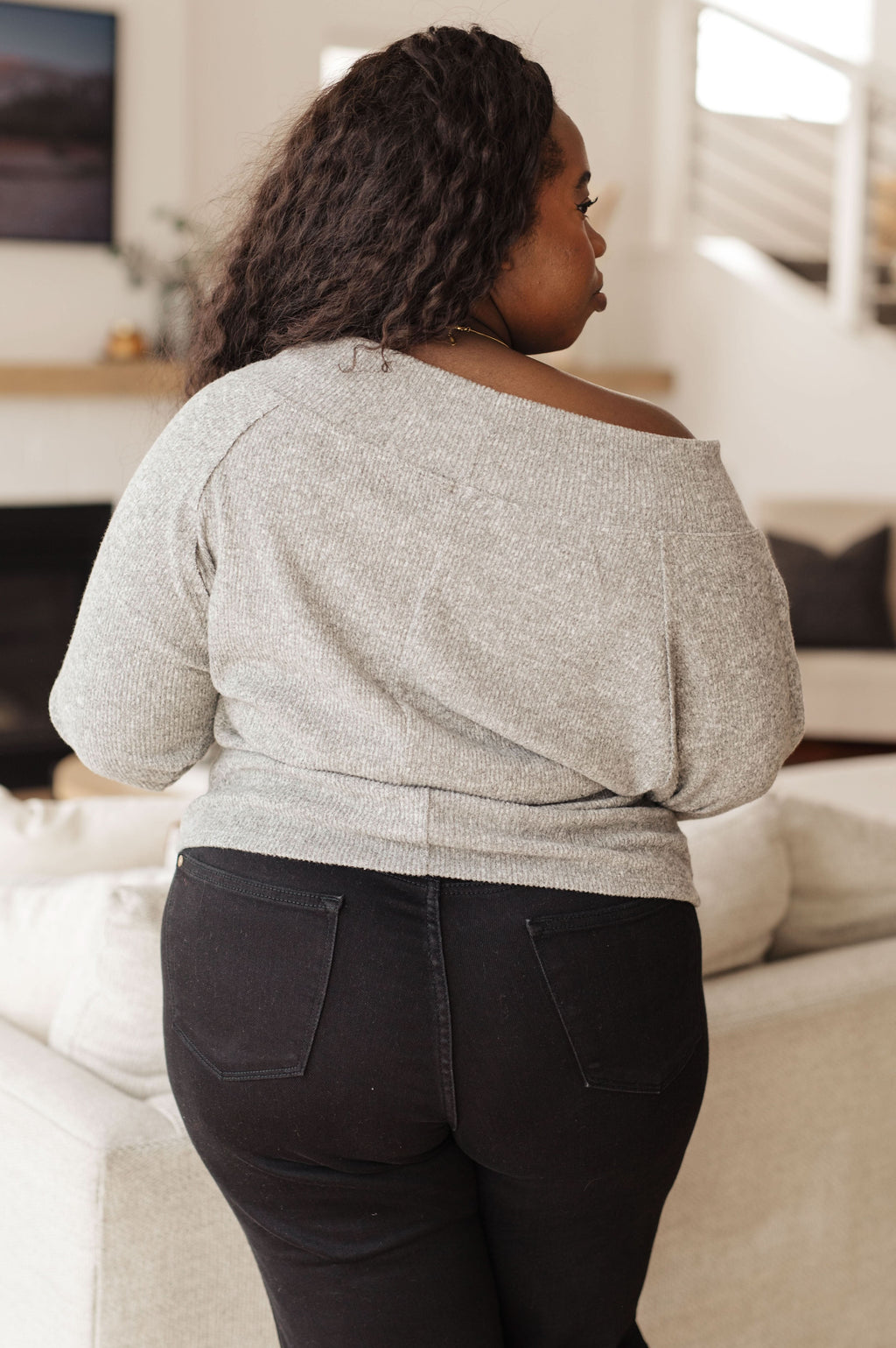 Stuck On You Long Sleeve Top in - Tops photo