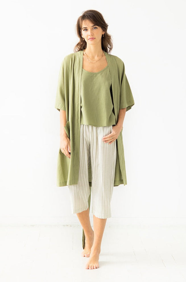 Summer Day Robe in Green Grass - ROBES photo