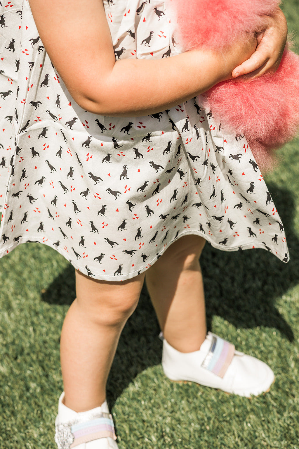 Dino Trapeze Dress in - photo