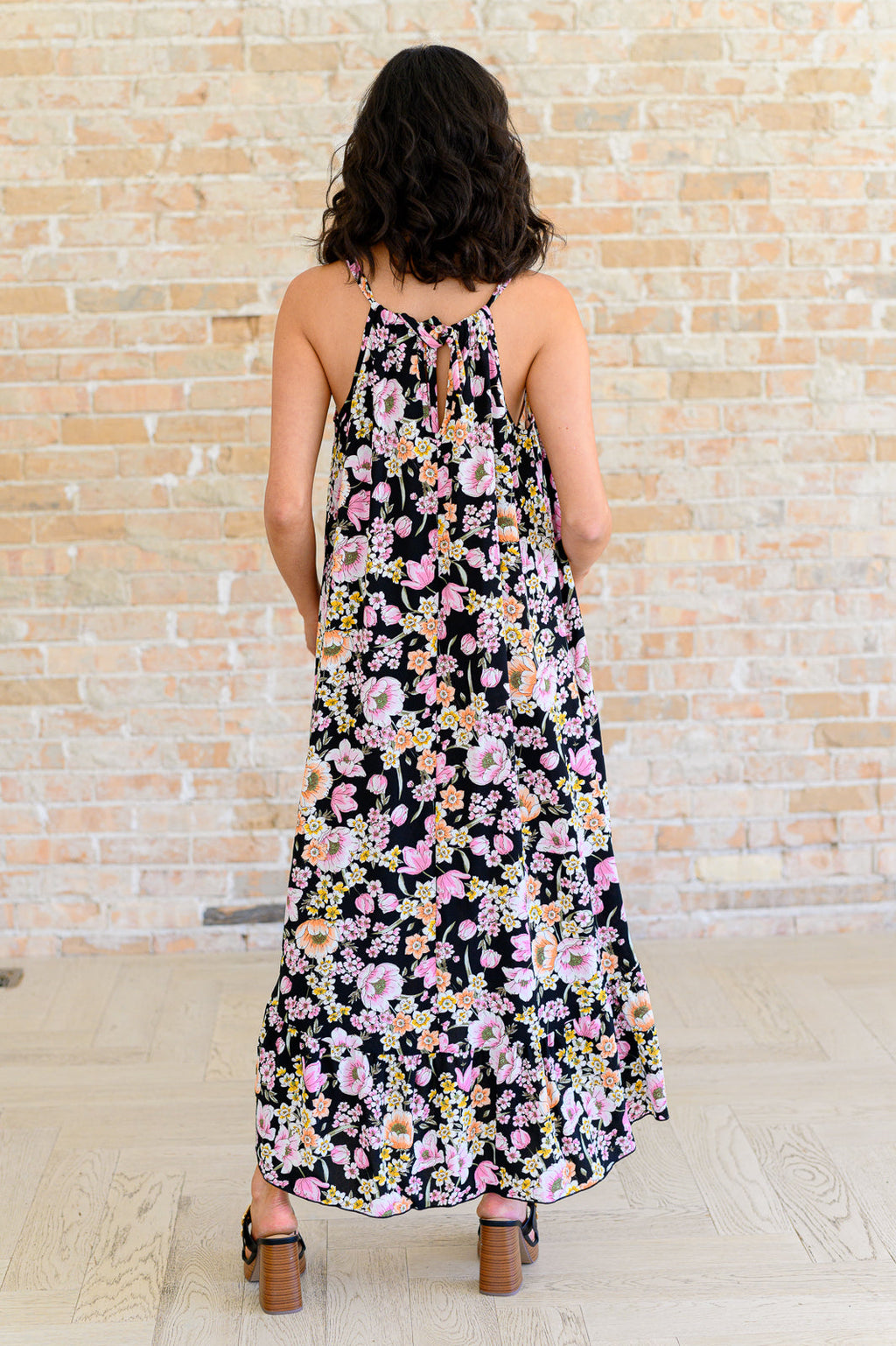 Sunny Side of Life Halter Top Dress in - Dresses photo