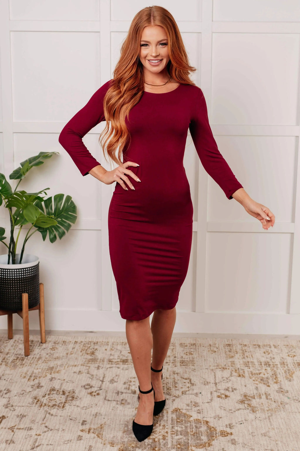 Sure To Fall In Love Bodycon Dress in - Dresses photo
