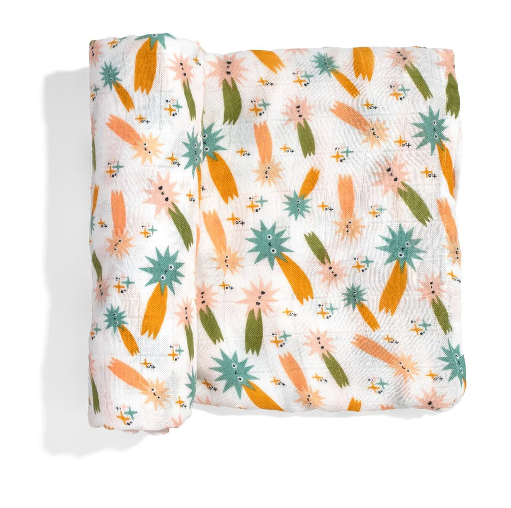 Crib sheet and Swaddle bundle - Space Explorer in - Crib Sheet & Swaddle photo