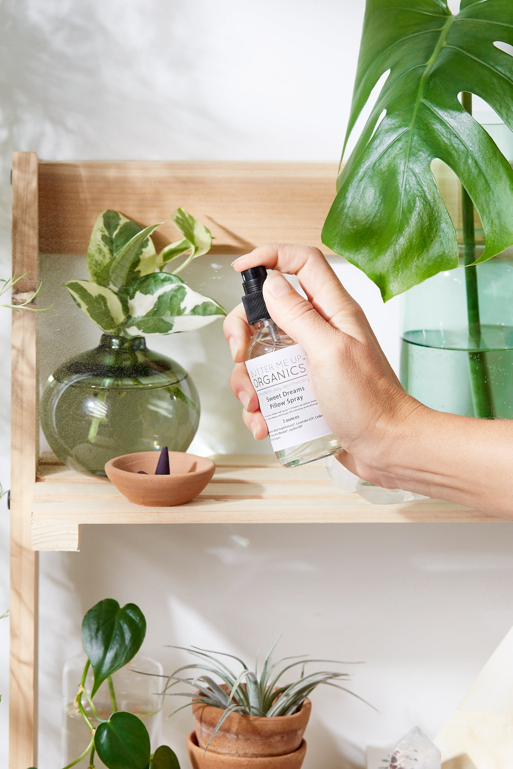 Organic Pillow Mist / Aromatherapy / Relaxing Essential Oils / Gentle Sleep / Butter Me Up Organics in - Home photo