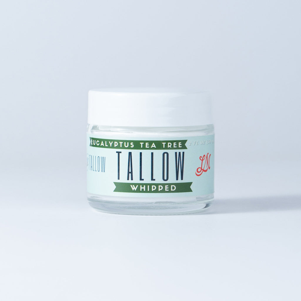 Whipped Tallow | All Natural Moisturizer Choose Scent Size 2oz-85oz in Eucalyptus Tea Tree 2oz - Body Cream/Lotion photo