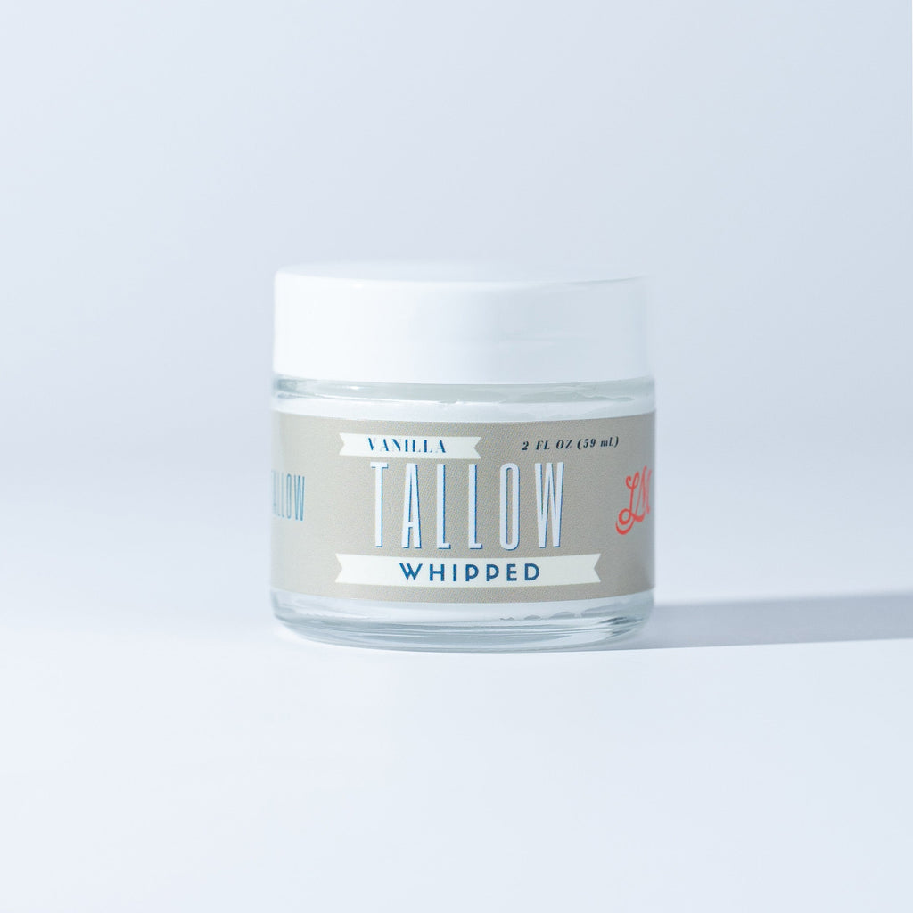 Whipped Tallow | All Natural Moisturizer Choose Scent Size 2oz-85oz in Vanilla 2oz - Body Cream/Lotion photo