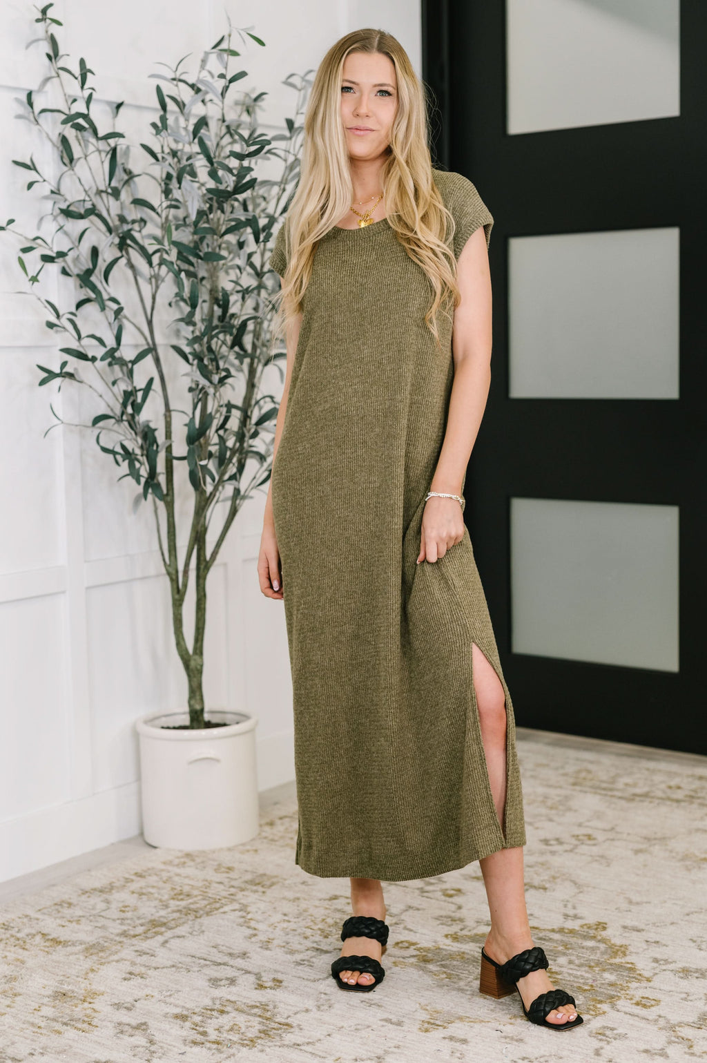 The Wander Lust Set in Olive in - Womens photo