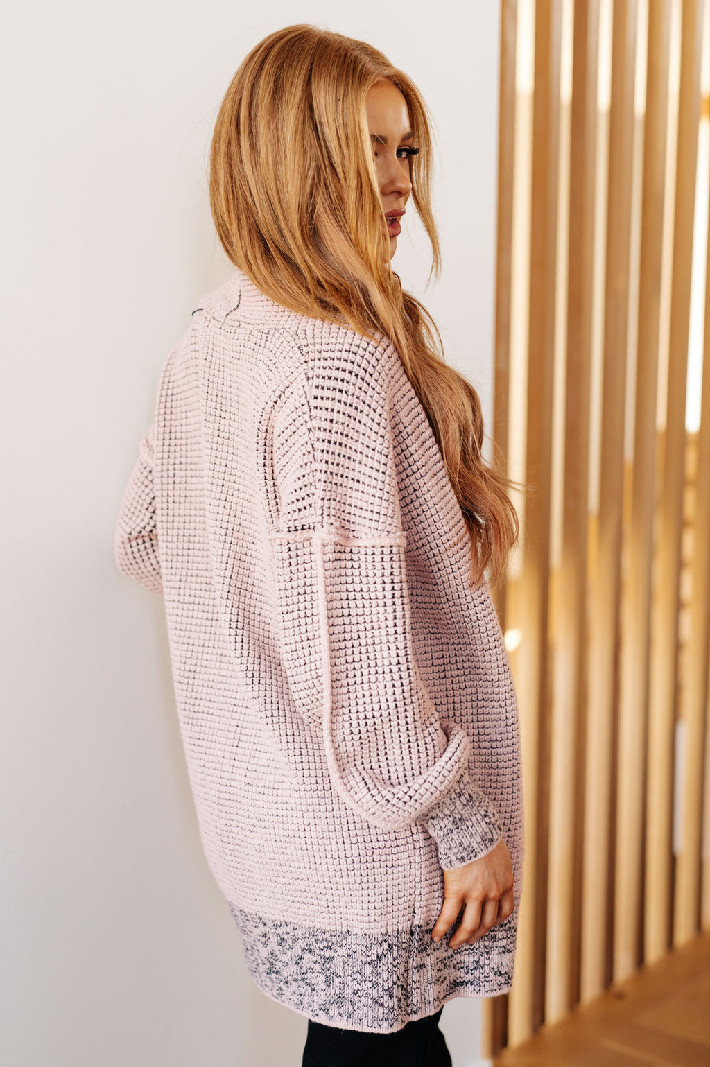 The Way It Was Cardigan in Mauve in - Layers photo