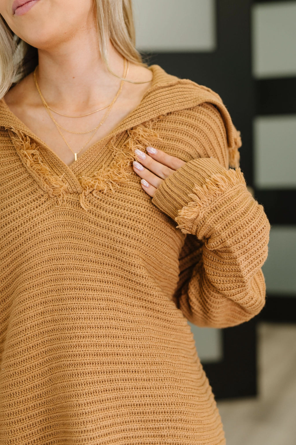 Travel Far & Wide Sweater in Taupe in - Womens photo