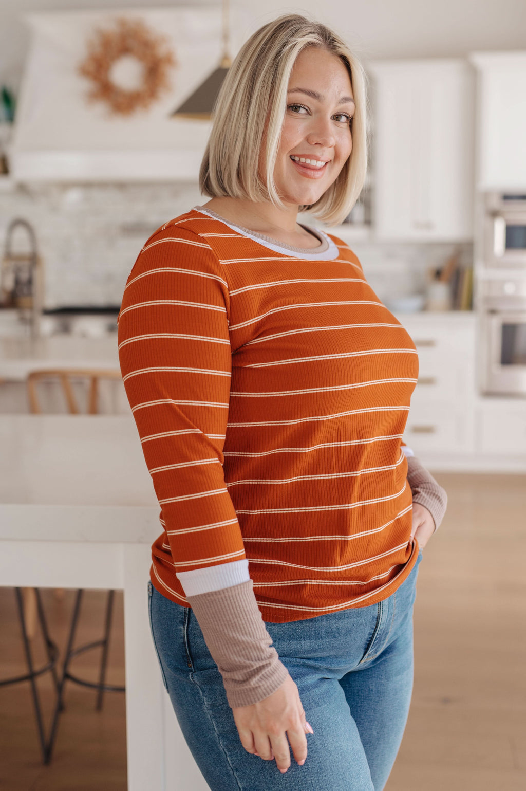 True To You Long Sleeve Tee in - Tops photo