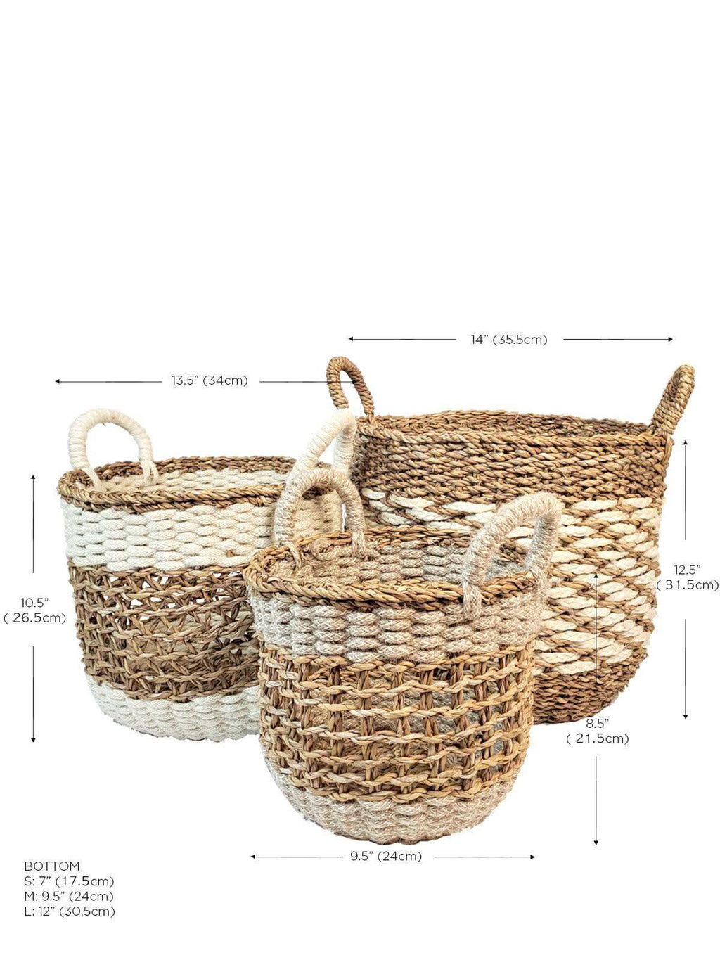 Ula Mesh Basket - Natural in - STORAGE photo