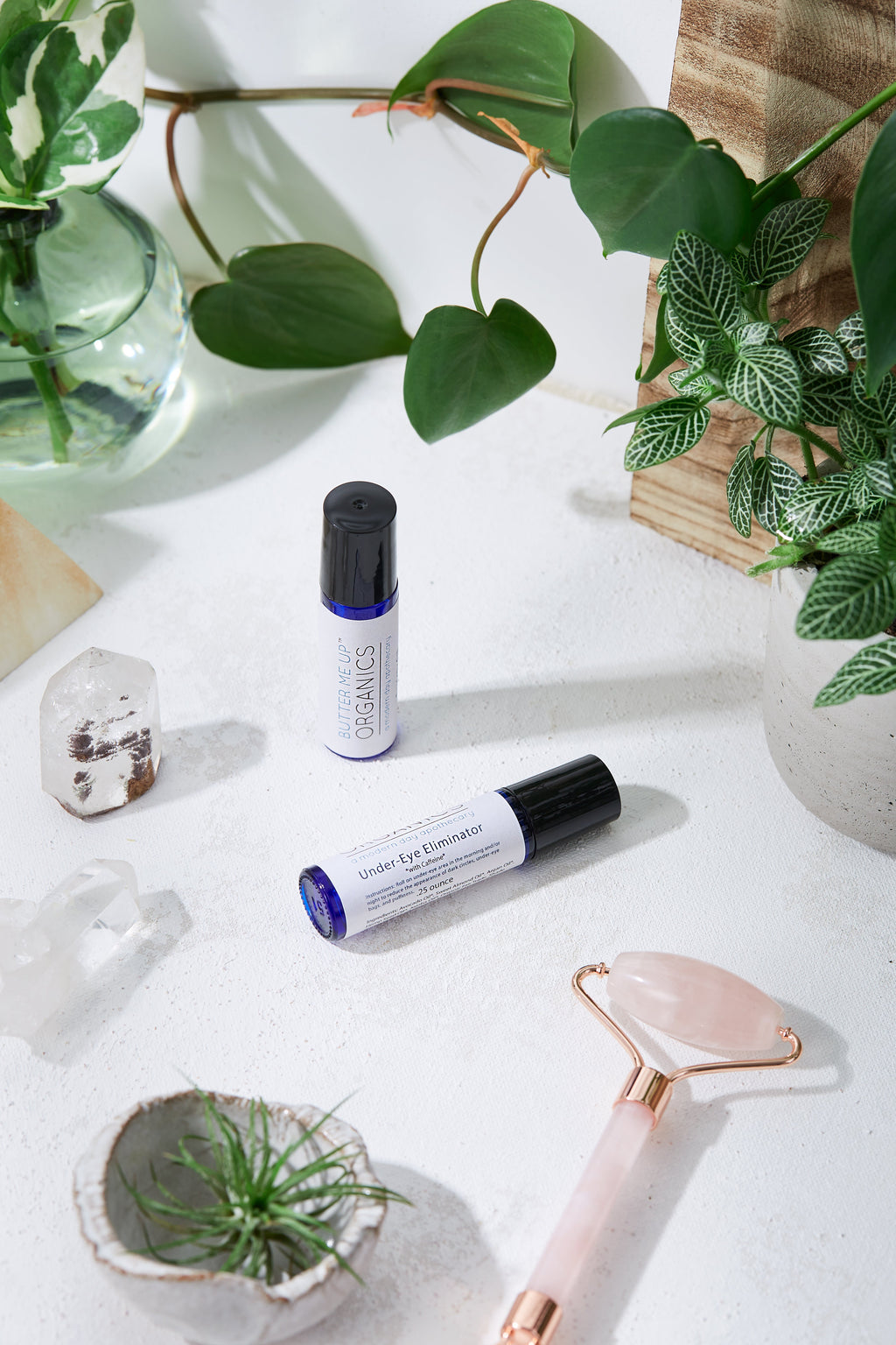 Organic Caffeinated Under Eye Serum / Under Eye Repair / Dark Circles / Puffiness / Fine Lines / Butter Me Up Organics / Caffeine in - Face photo