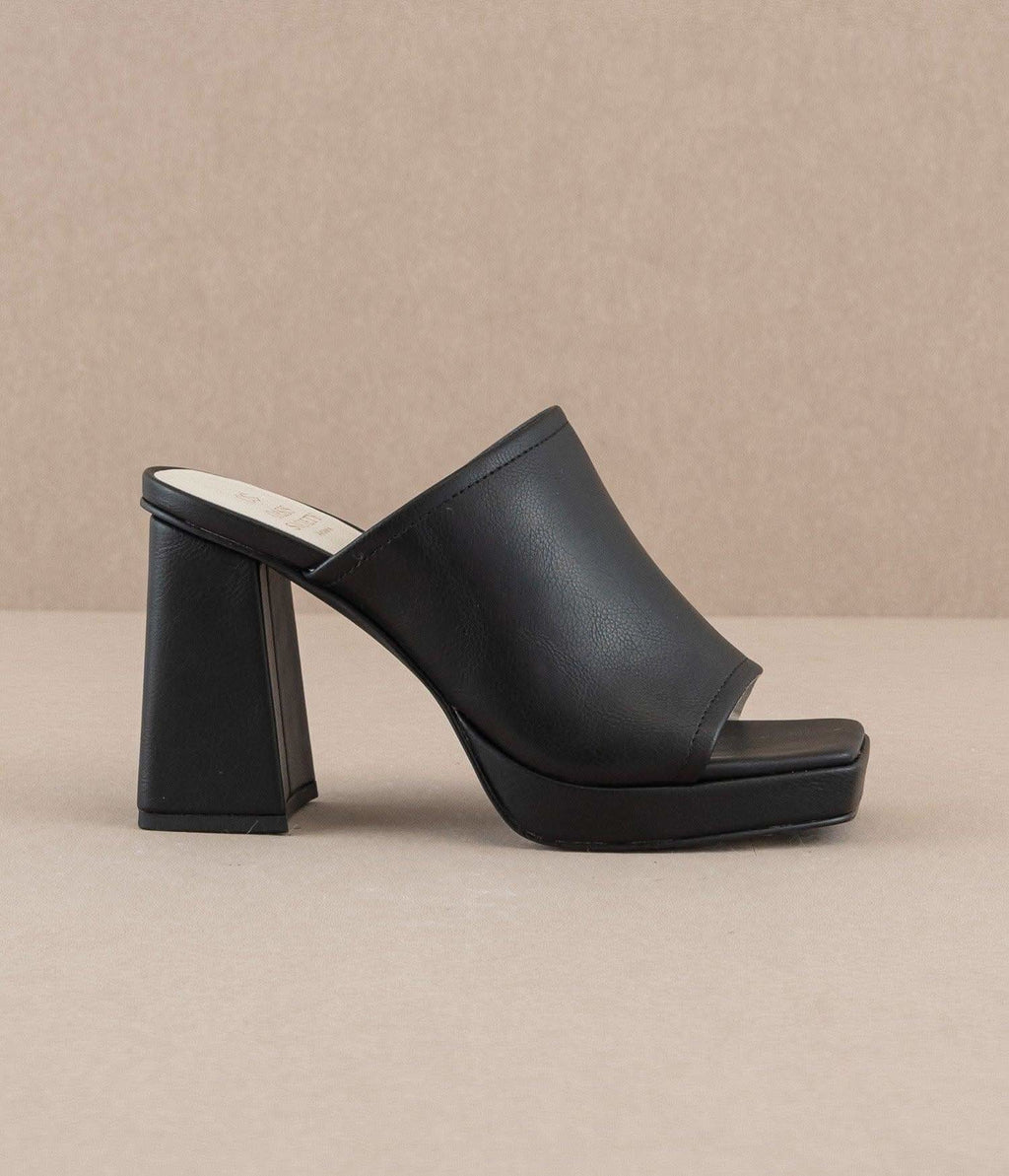 The Vivienne Black | Slip On Platform heel in - HEELS photo