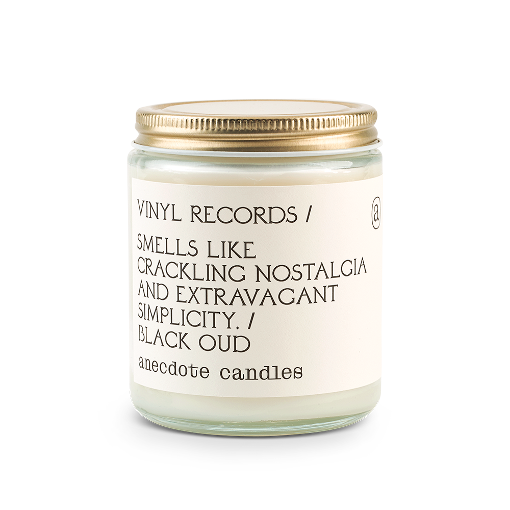 Vinyl Records in - candles photo