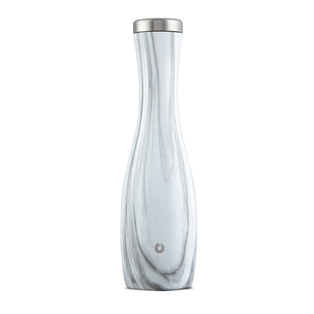 Stainless Steel Wine Carafe, Marble in Marble - Drinkware photo