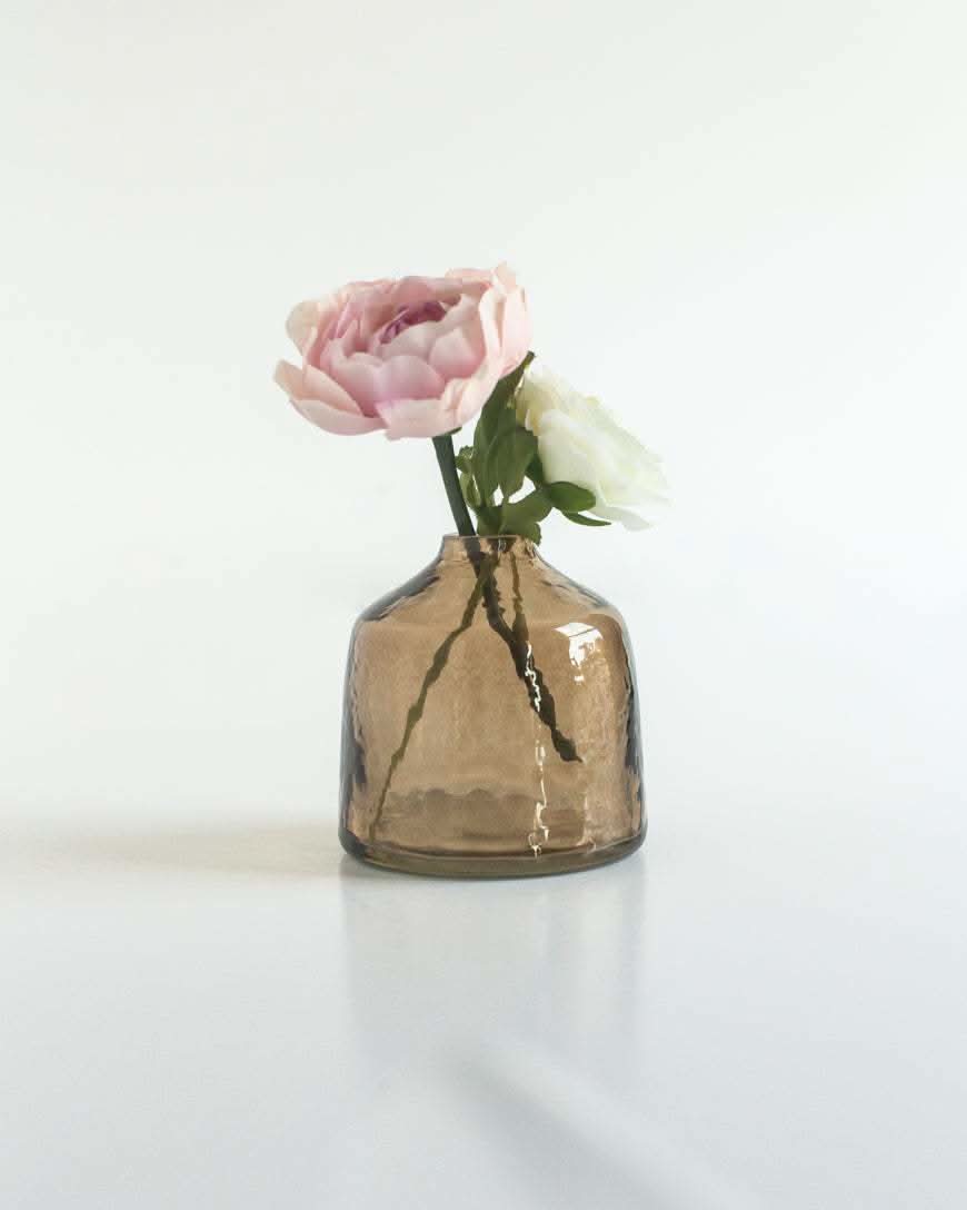 Bella Handblown Hammered Bud Vase - SwagglyLife Home & Fashion Bella Handblown Hammered Bud Vase - SwagglyLife Home & Fashion