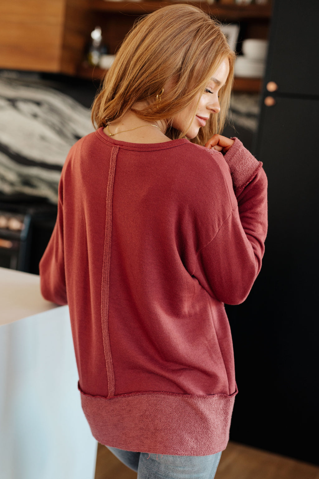 Why Don't You Pullover in - Womens photo