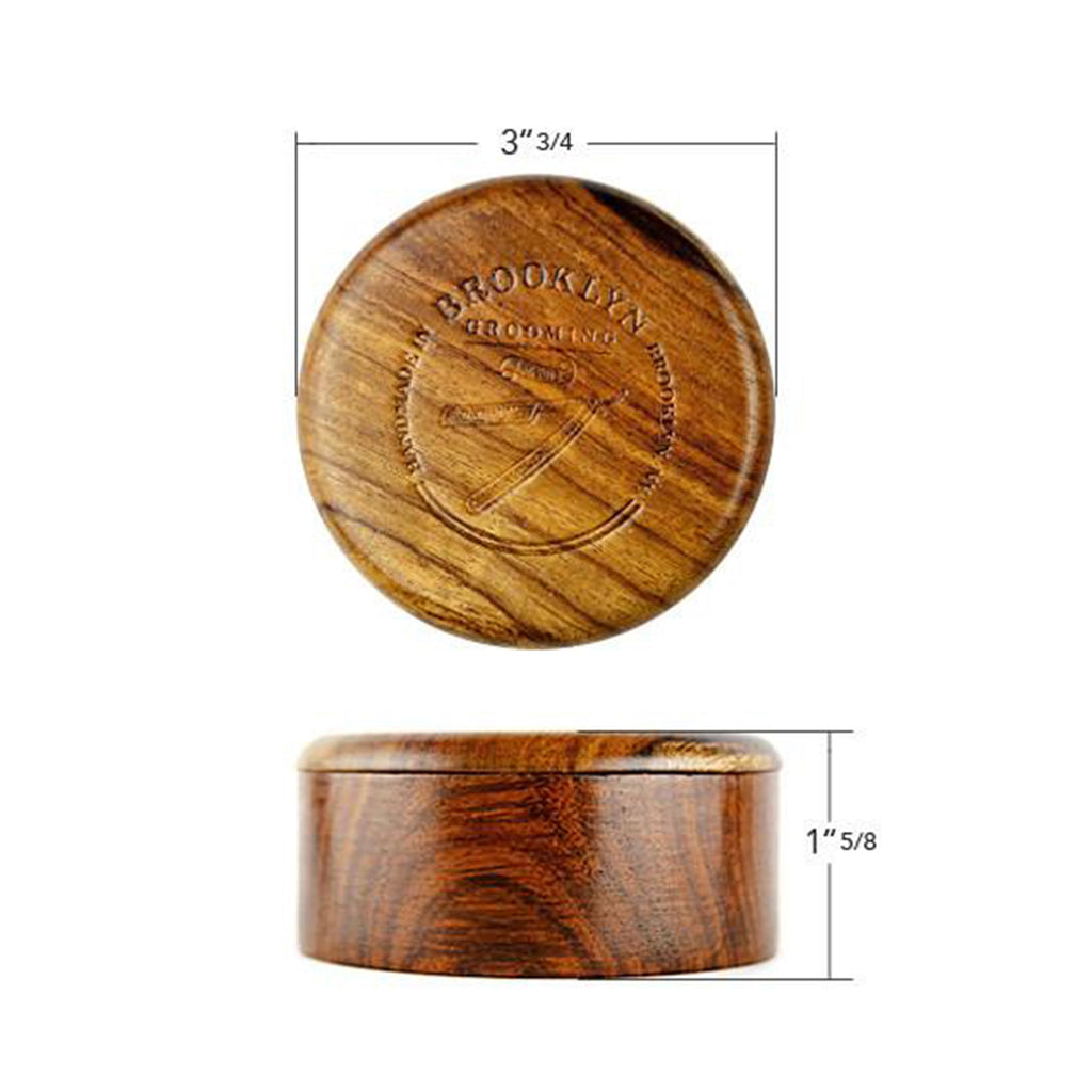 Wood Shaving Bowl - Dark Oak in - Shaving Bowl photo