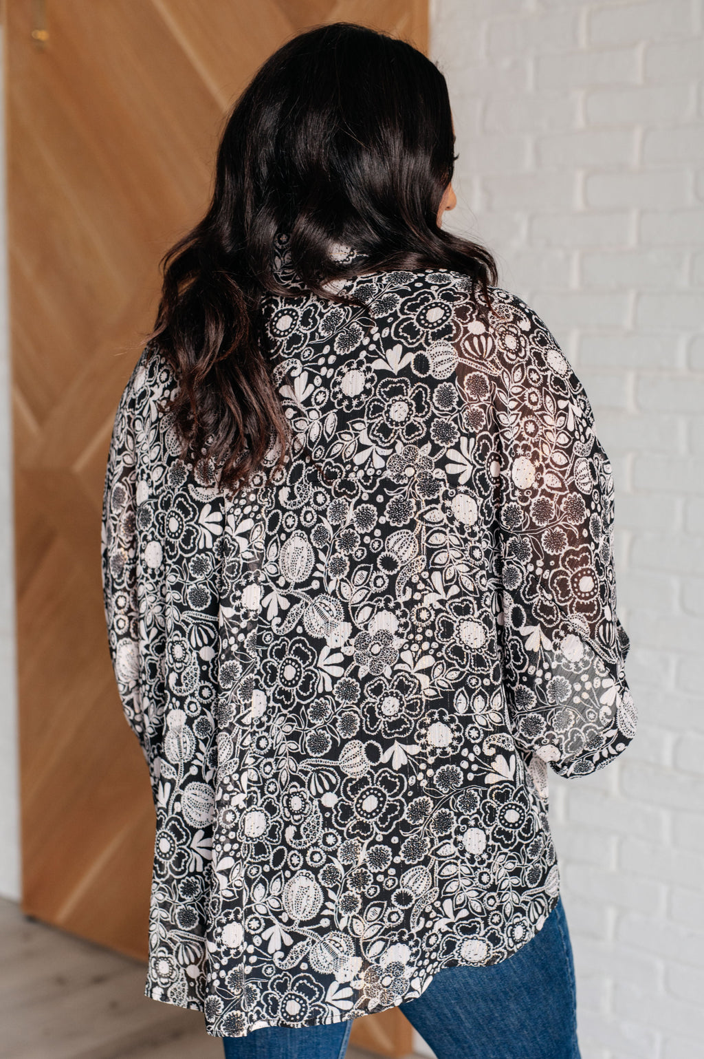 Work All Day Floral Top in - Tops photo