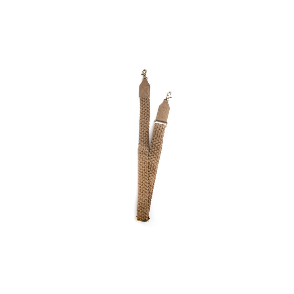 The Crossbody Strap in The Waymaker Mini Latte Togo | Woven - Goods photo