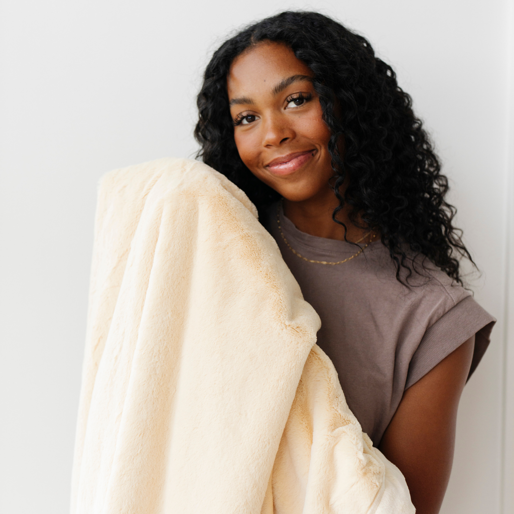 LUSH XL BLANKETS in Chiffon - photo
