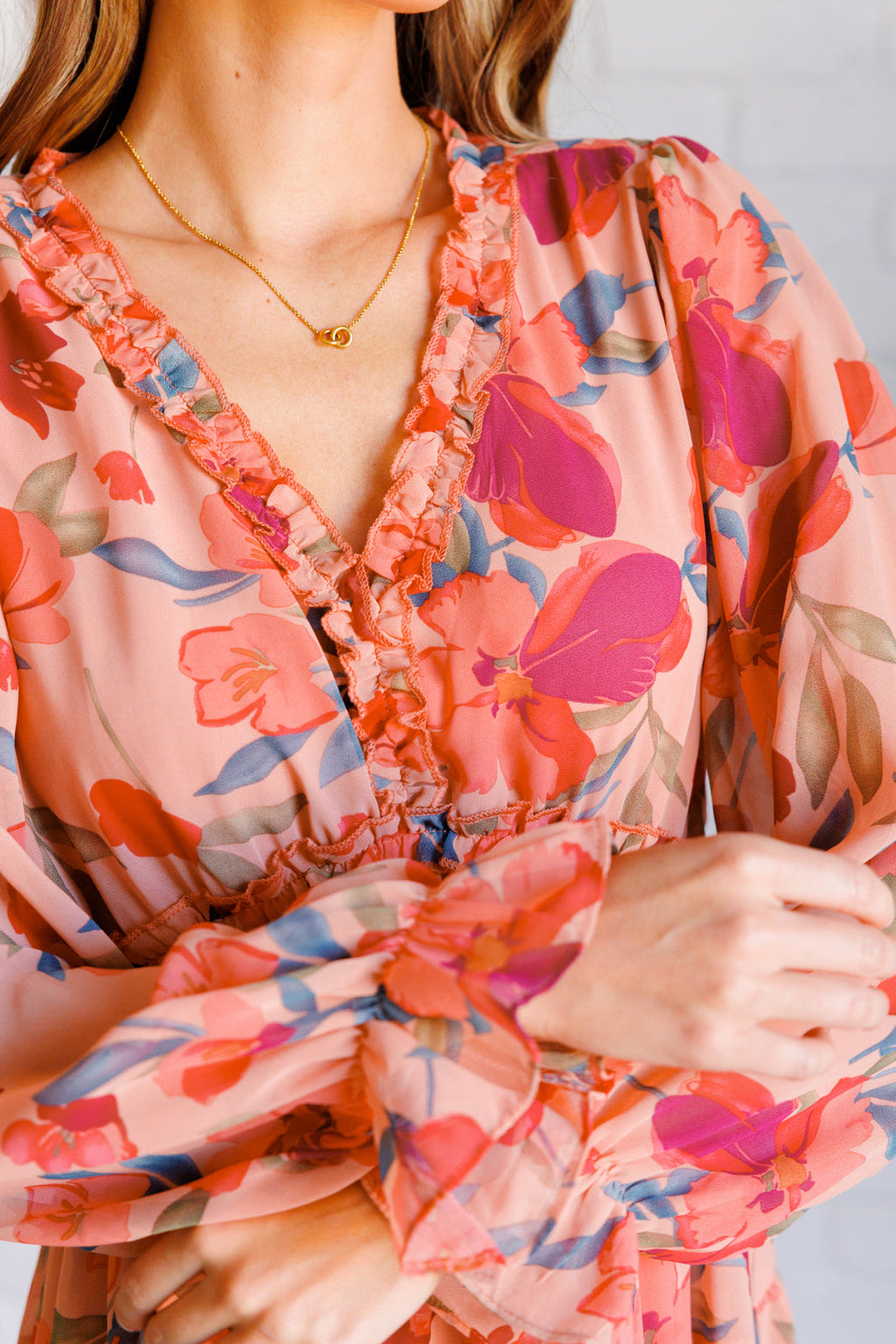 You And Me Floral Dress in - Dresses photo