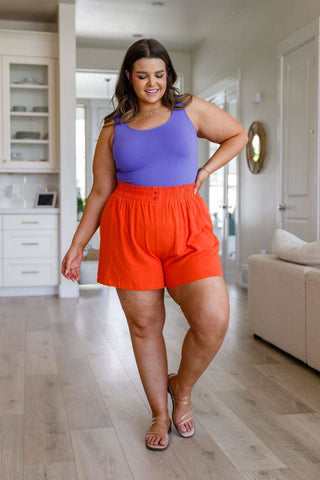 A Little Lazy High Rise Linen Shorts - SwagglyLife Home & Fashion A Little Lazy High Rise Linen Shorts - SwagglyLife Home & Fashion