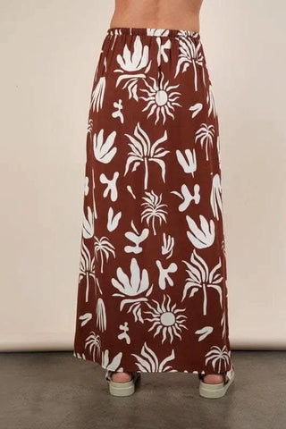 VERY J Printed Resort Midi Skirt - SwagglyLife Home & Fashion VERY J Printed Resort Midi Skirt - SwagglyLife Home & Fashion