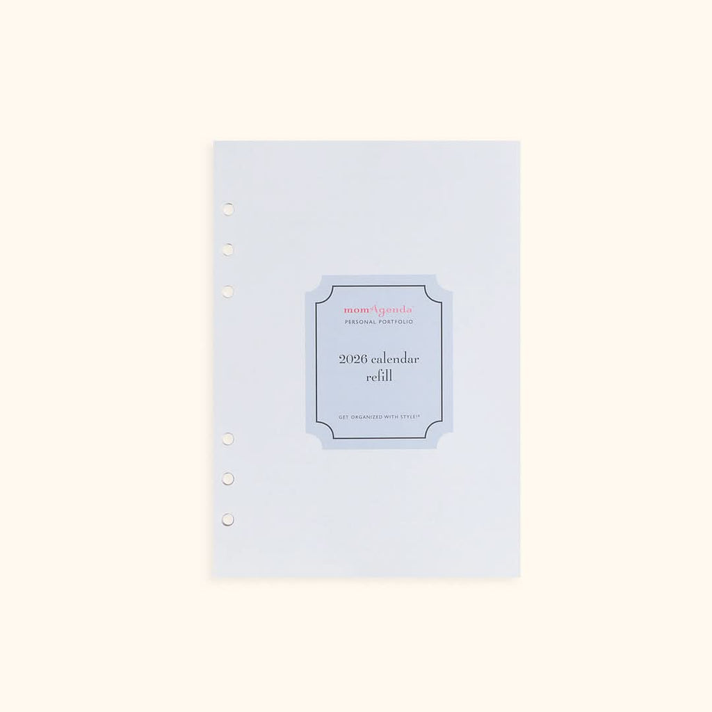 A5 Inserts for Weekly Planner Personal Portfolio 2026 in - retail photo