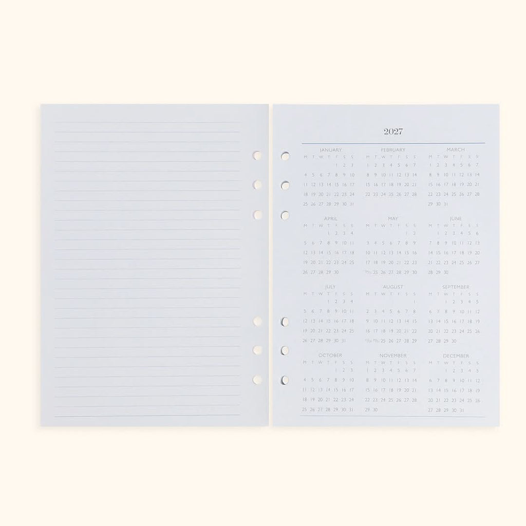 A5 Inserts for Weekly Planner Personal Portfolio 2026 in - retail photo