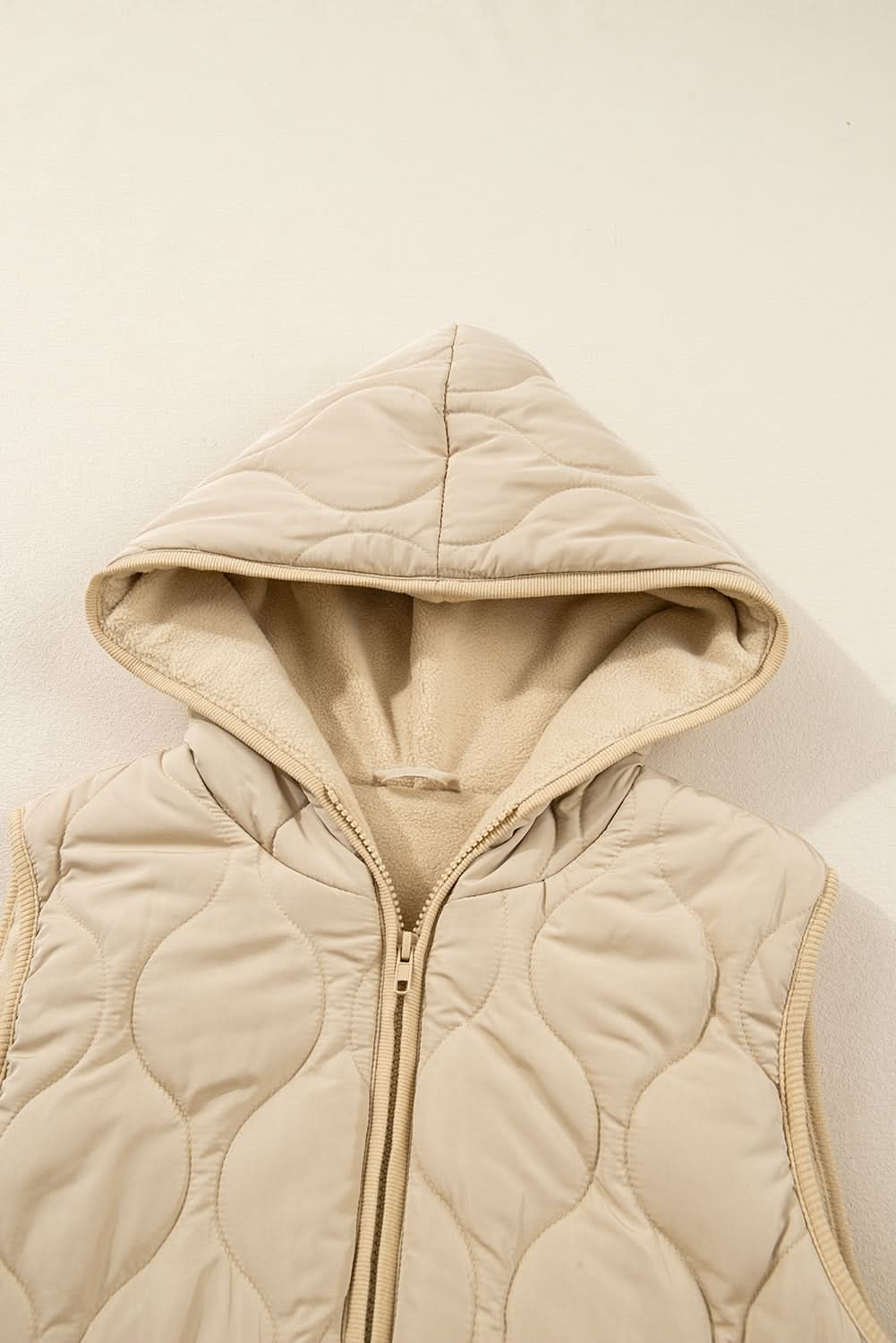 Sofia Padded Casual Winter Jacket in - Vests photo