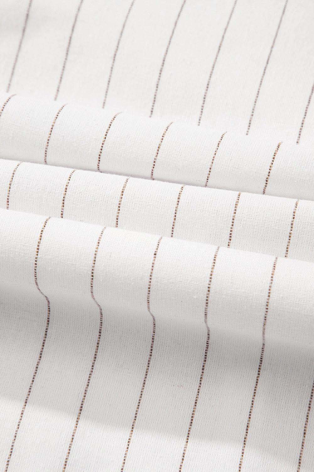 Stripe Square Neck Cami Dress with Pockets - SwagglyLife Home & Fashion