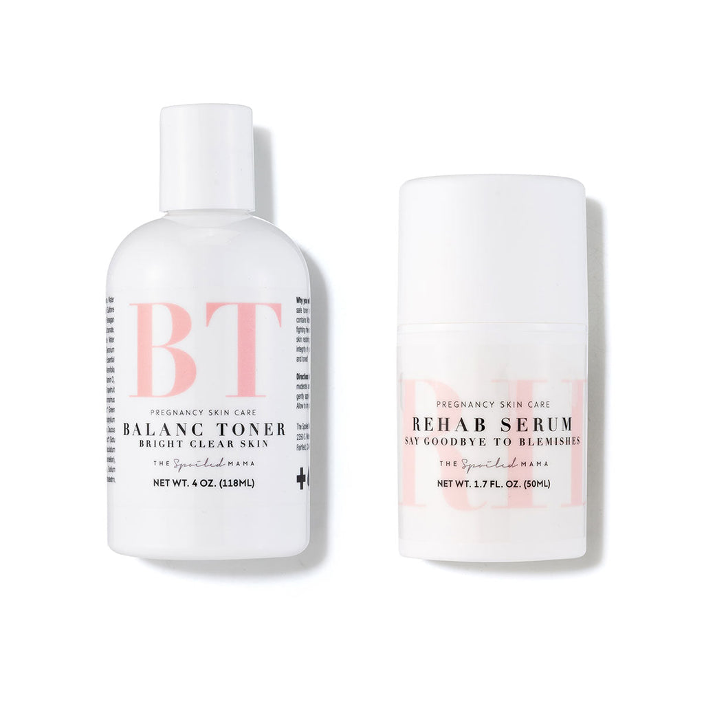 The Spoiled Mama Pregnancy-safe Blemish Treatment Kit in - Maternity Gift Basket, best acne treatment for pregnancy > acne toner > pregnancy acne treatment > pregnancy safe acne treatment > best acne treatment for pregnancy > pregnancy safe face care > pregnancy hormonal acne > acne cream for pregnancy photo