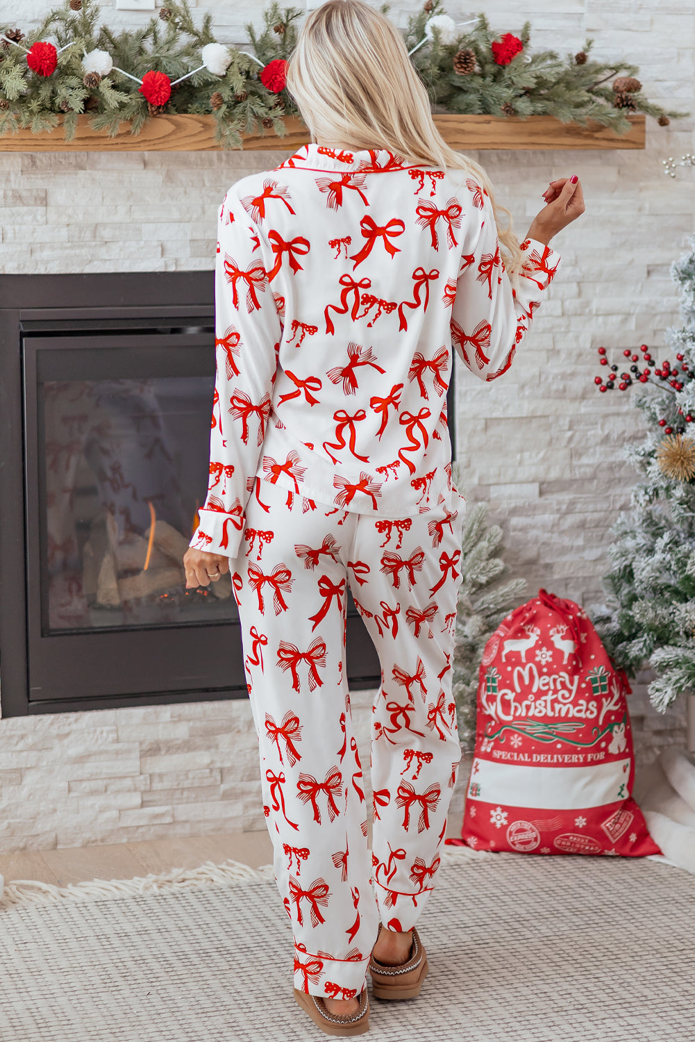 Rubinaya Long 2pcs Pajama Set in - Sleepwear photo