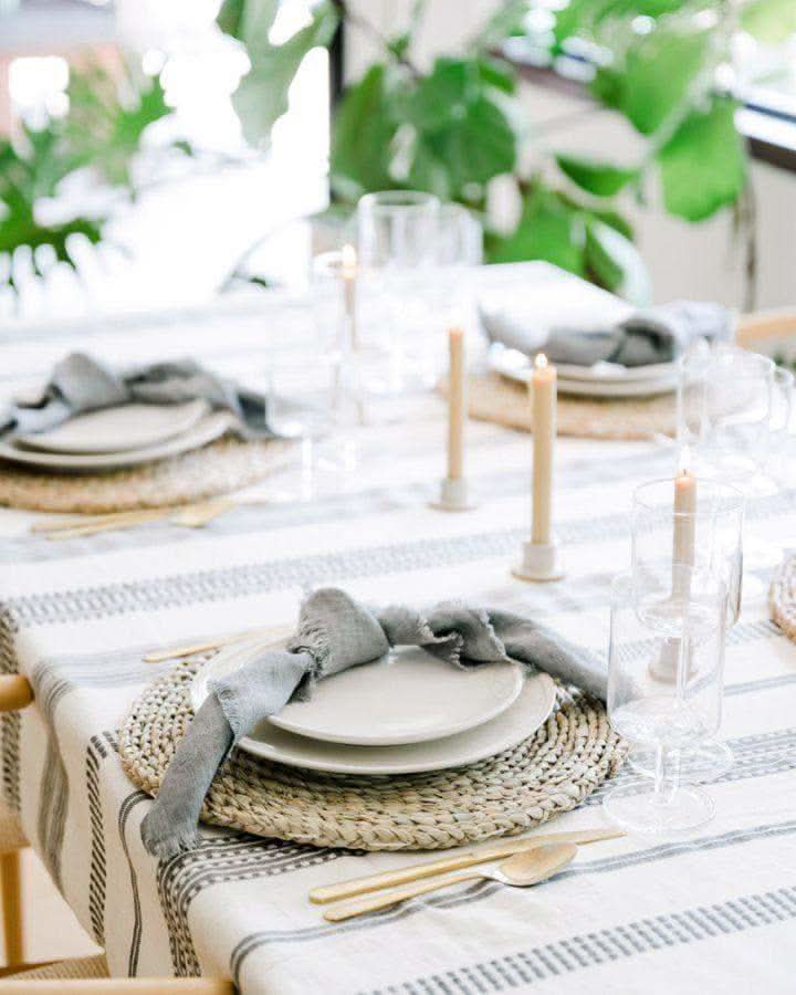 Aden Cotton Tablecloth in - Tablecloths photo