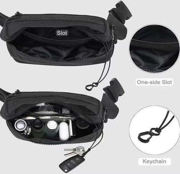 Adventurer Nylon Sling Belt Bag - SwagglyLife Home & Fashion
