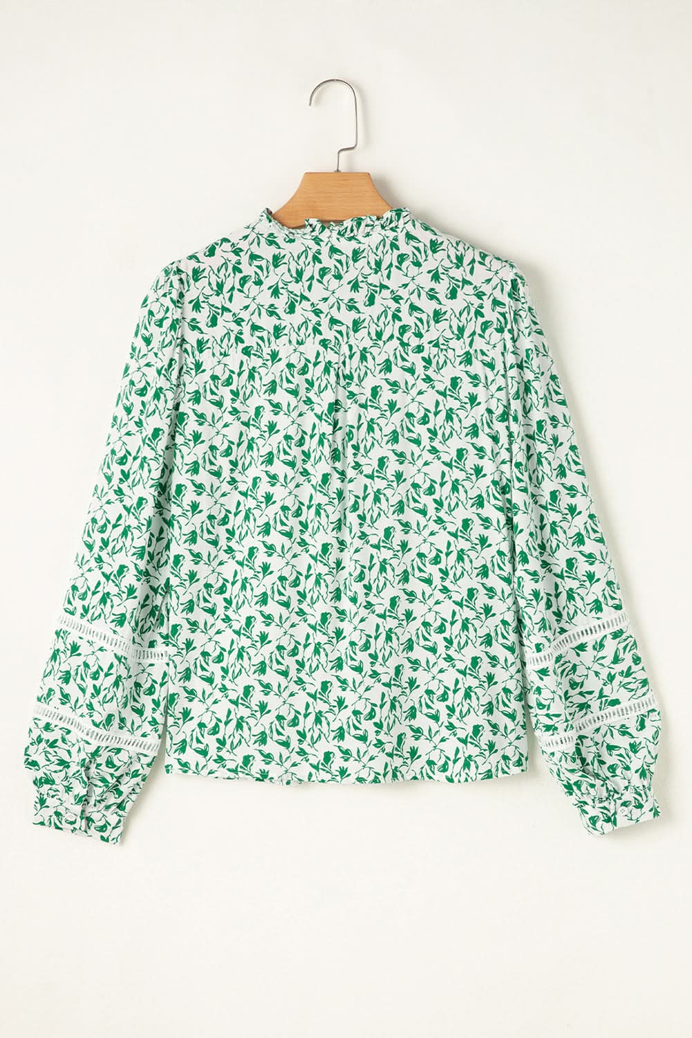 Melanie Lace Floral Puff Sleeve Top in - Tops/Blouses & Shirts photo