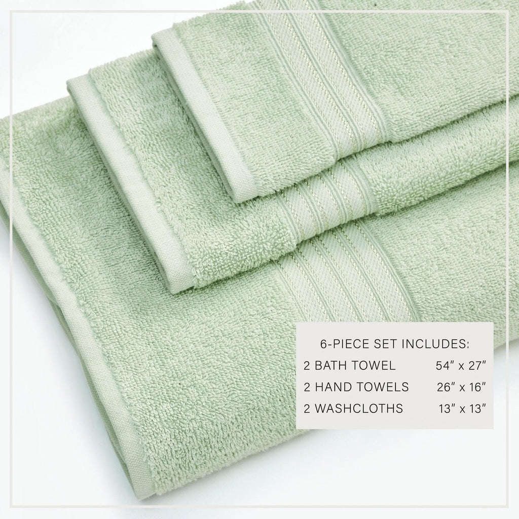 Cotton Terry Bath Towel Set - Cooper Collection in - photo