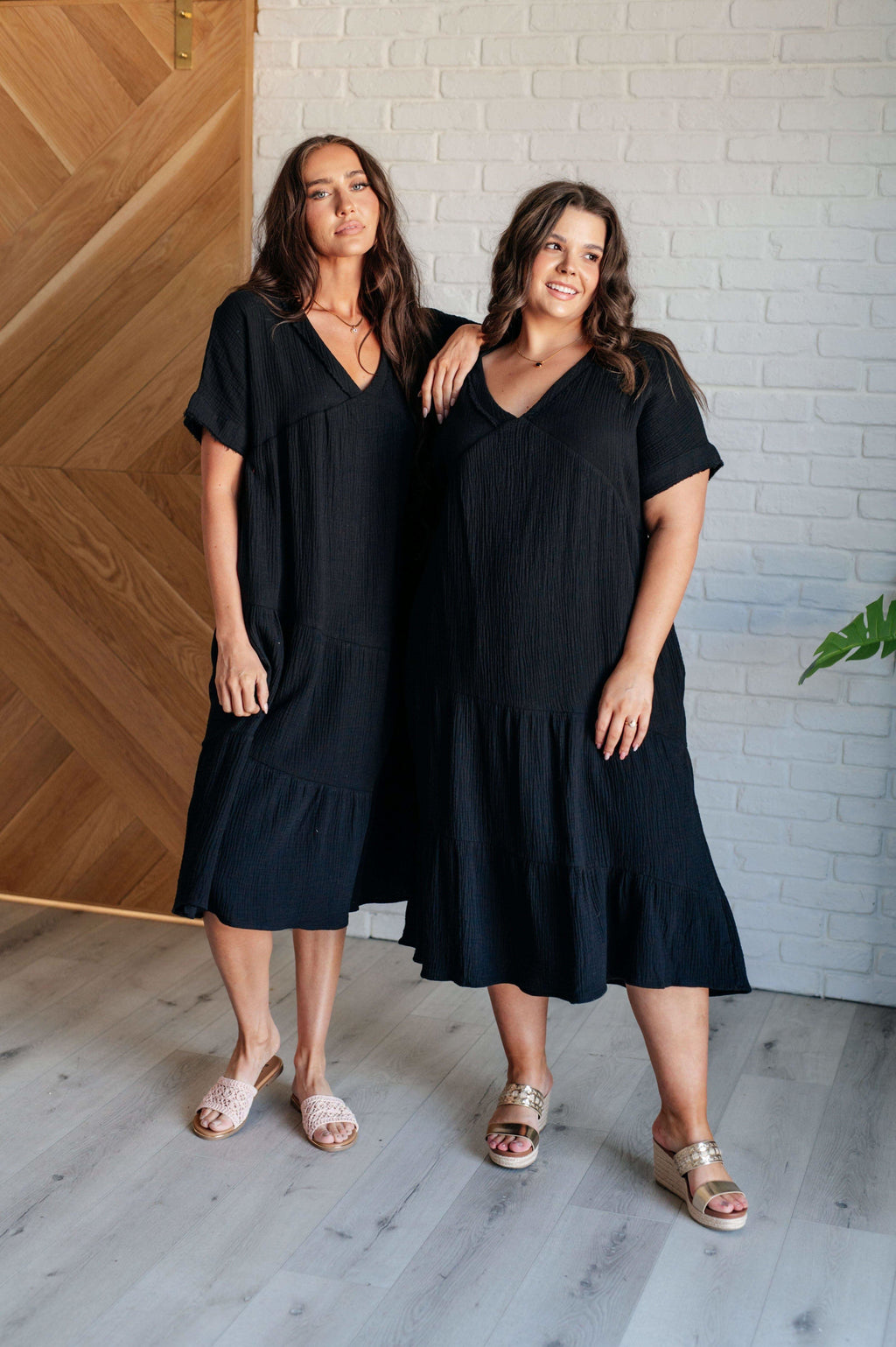 Always Learning Dolman Sleeve Dress in Black in - Dresses photo