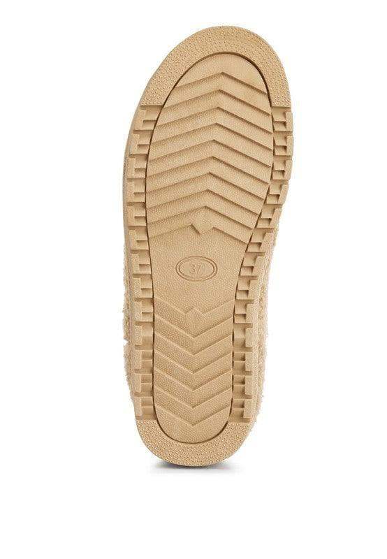 Anatole Fleece Exterior Fluffy Boots - SwagglyLife Home & Fashion