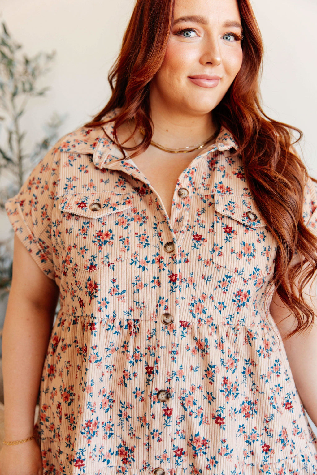 Anywhere You Go I'll Be Collared Dress - SwagglyLife Home & Fashion