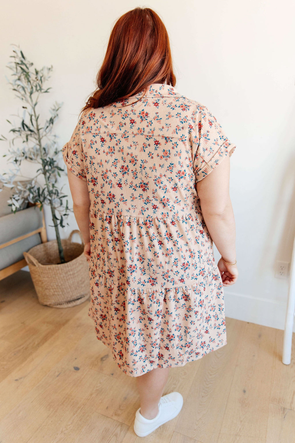 Anywhere You Go I'll Be Collared Dress - SwagglyLife Home & Fashion