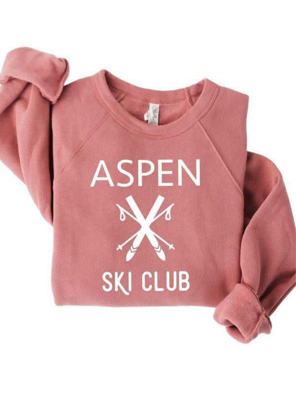 ASPEN Ski Club Bella Canvas Premium Crew - SwagglyLife Home & Fashion