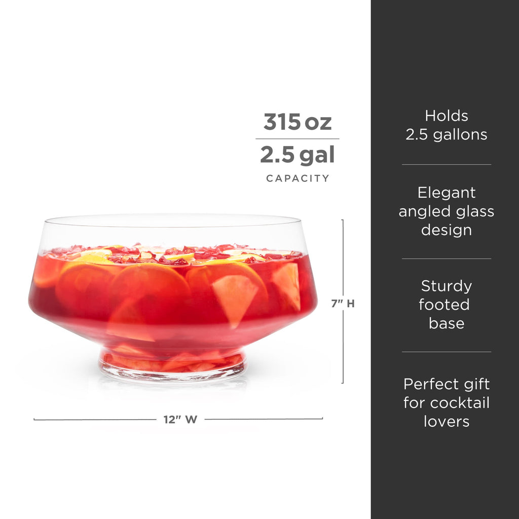 Raye Heavy Base Punch Bowl in - product_type::pitchers_and_dispensers photo