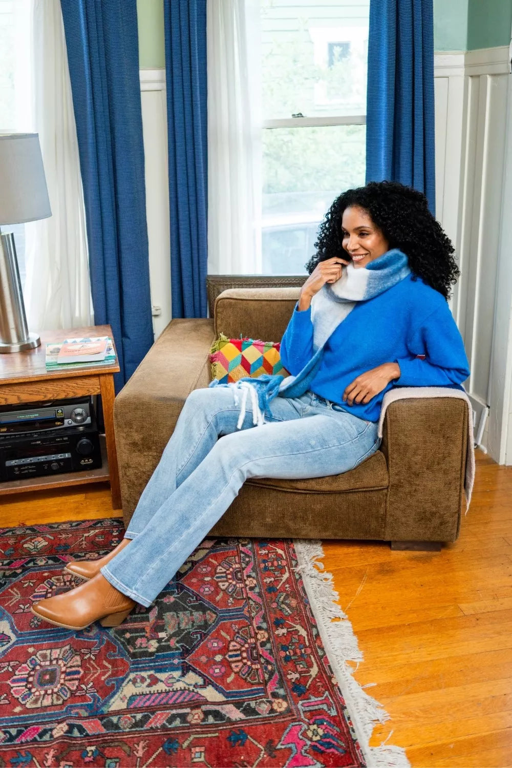 Judy Blue Mid Rise Thermal Bootcut Jeans in - photo